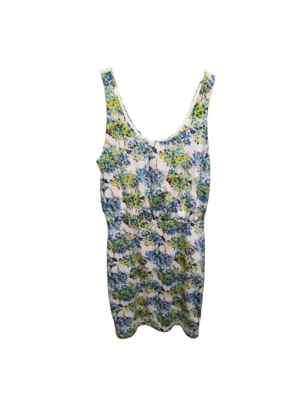 Sweet Rain Floral Dress Small Sleeveless
